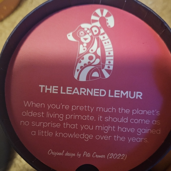 The Learned Lemur Pete Cromer x Erstwilder - Picture 2 of 4